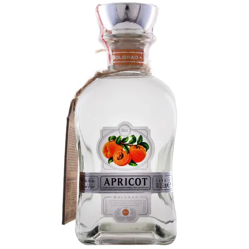 Напій міцний Bolgrad Абрикосівка Українська плодовий 40% 0,5л х6