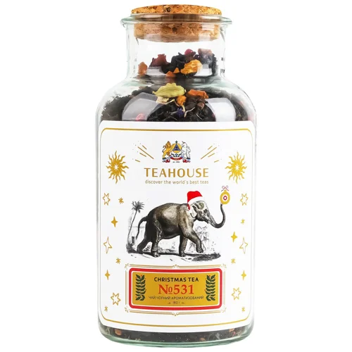 Чай чорний Teahouse Christmas Tea №531 ароматизований 180г