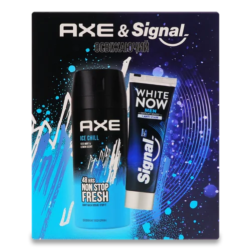 Освіжаючий Подарунковий Набір Axe&Signal, 1 шт, в/ґ