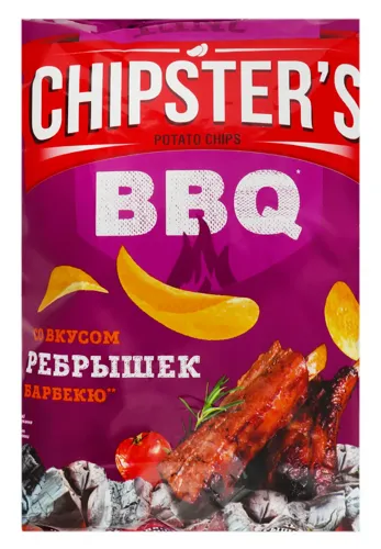 Чіпси Chipster`s Реберця барбекю 70г х20