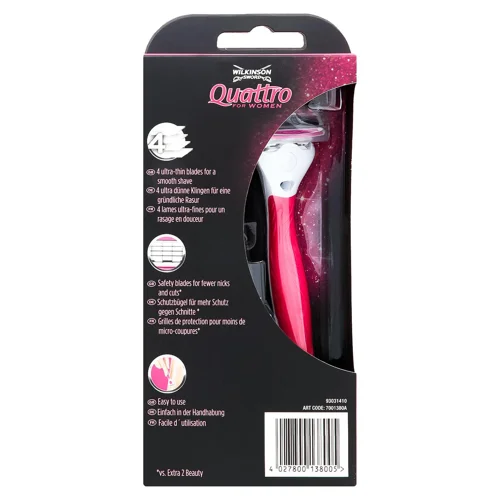 Станок Wilkinson Quattro for Woman Gift box жіночий 1+1шт