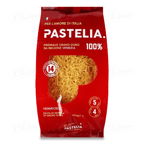Макаронні вироби Pastelia вермішель коротка 400г