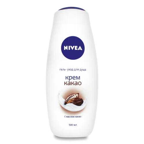 Гель-догляд для душу Крем какао Nivea, 500мл