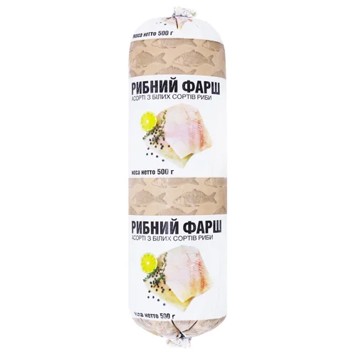 Рибний фарш Асорті 500г