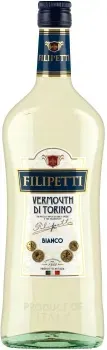 Вермут Valsa Nuovo Perlino Vermouth Bianco Filipetti 1л білий солодкий 14.8%