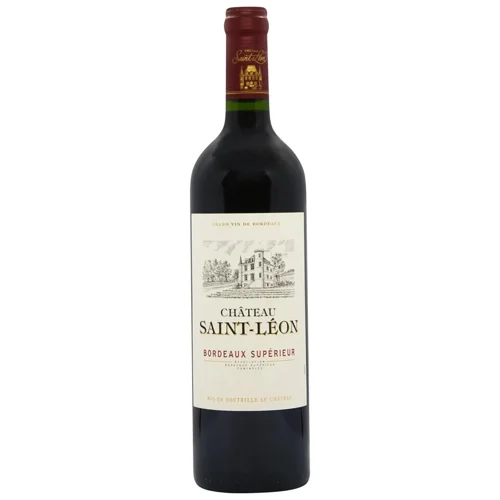 Вино Chateau Saint-Leon червоне сухе 12,5% 0,75л