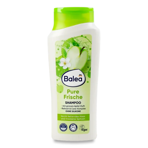 Шампунь Balea Pure Frische, В/ґ, Пластикова пляшка, 250 мл