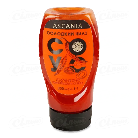 Соус Асканія Солодкий чилі пляшка, 300мл