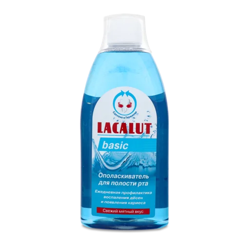 Ополіскувач Для Порожнини Рота Basic Lacalut, В/ґ, 500мл