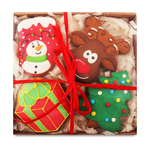 Пряники СмакоТая, Новогодній Карнавальний Набір, в/ґ, 200г