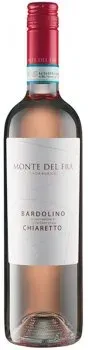 Вино Monte Del Fra Bardolino Chiaretto DOC сухе рожеве 0.75л 12.5%