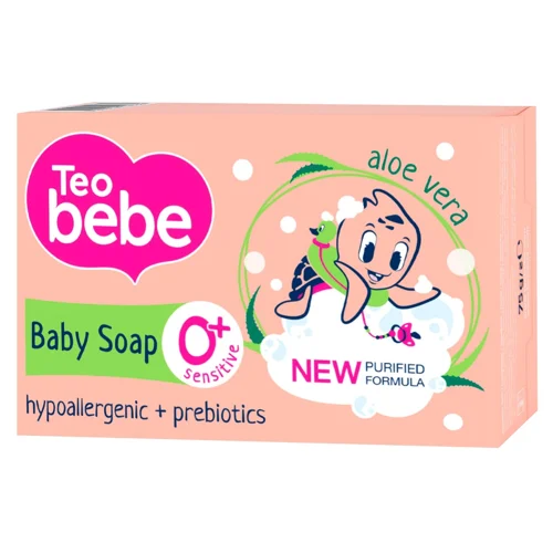 Мило Teo Bebe алое вера 75г