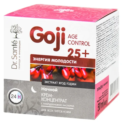 Крем Dr.Sante Goji Age Control 25+ нічний 50мл