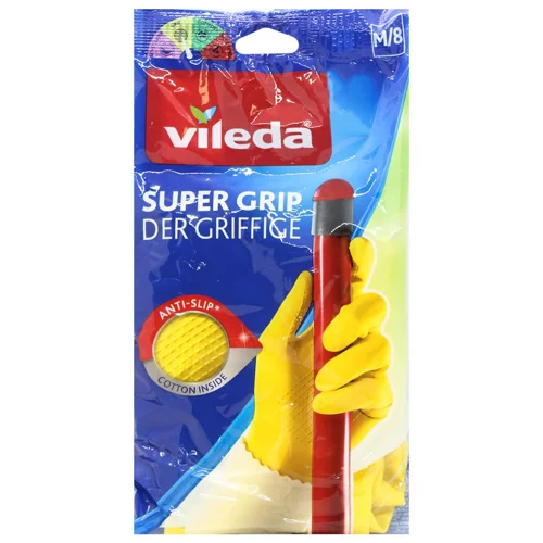 Рукавички господарські Vileda Super Grip M