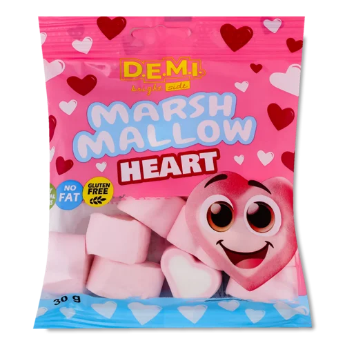 Маршмеллоу Серце D.E.M.I. В/ґ, М/у 30г