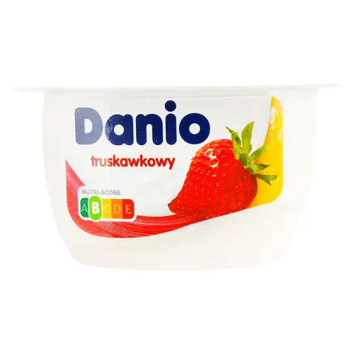 Десерт сирковий «Danio» полуничний 2,9%, 130г