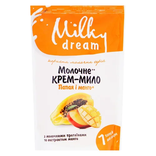 Крем-мило рідке Milky Dream Папая і манго 500мл