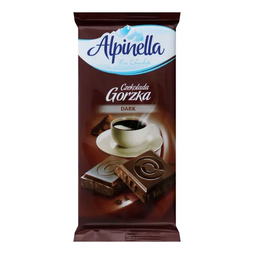 Шоколад Alpinella чорний 90г