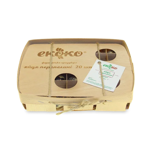 Яйця Перепелині Екологічні, в/ґ, Відбірні