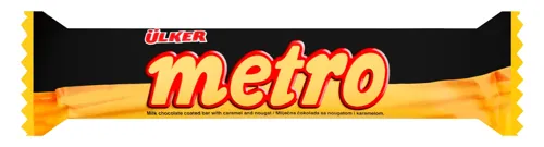 Батончик шоколадний з карамеллю та нугою Metro Ulker 30г