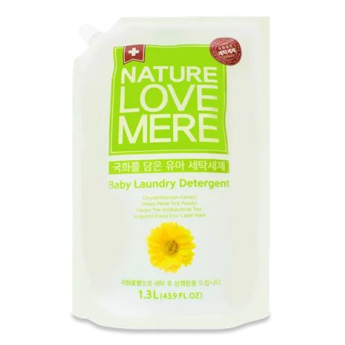 Гель для Прання Дитячого Одягу з Екстрактом Хризантеми NatureLoveMere, 1300мл