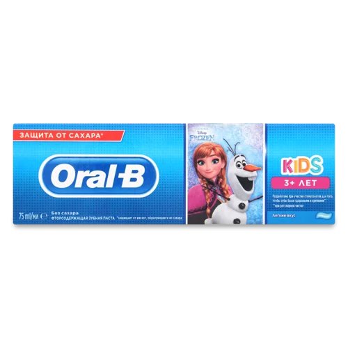 Зубна Паста Дитяча Oral-B Kids Нежний Вкус, в/к