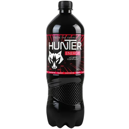 ЕНЕРГ HUNTER ШАЛЕНА ЯГОДА 1Л ПЕТ