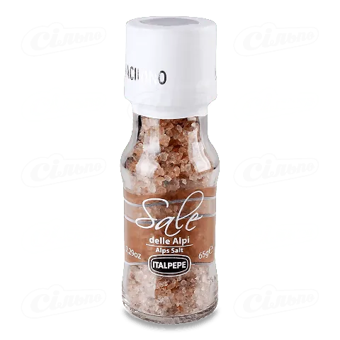 Сіль Italpepe альпійська, млинок, 65г