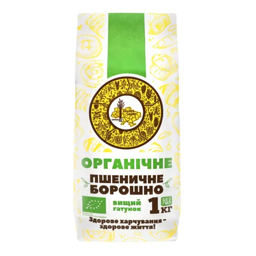 Борошно пшеничне органічне Галекс-Агро м/у 1кг