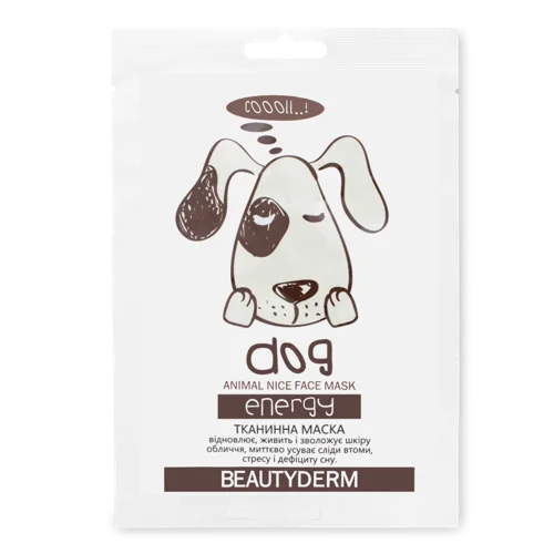 Маска Тканинна Animal Dog Energy Beautyderm, 25мл