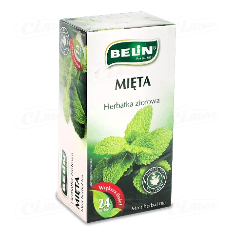 Чай трав'яний Belin «М'ята», 24*1,5г