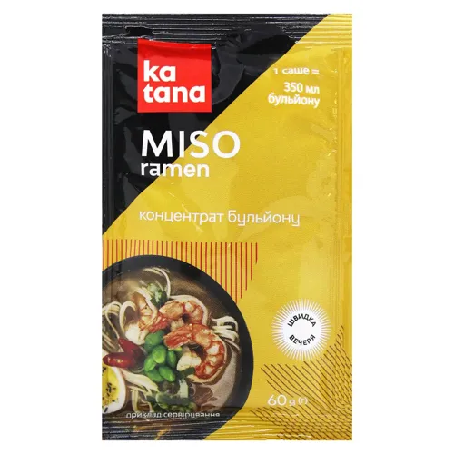 Бульйон Katana RAMEN MISO 60г