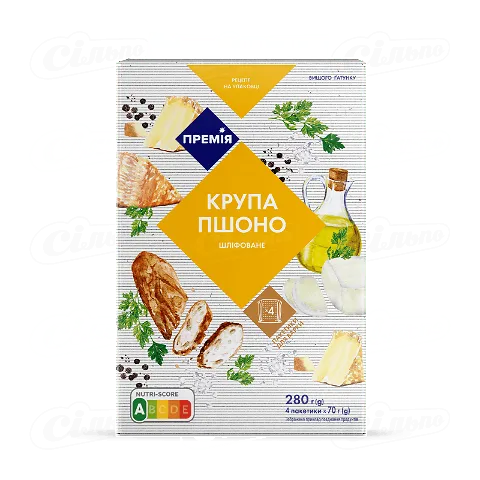 Крупа пшоно «Премія»®, 4*70г/уп