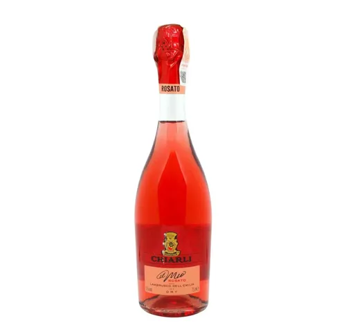 Вино ігристе Chiarli Lambrusco Rosato рожеве сухе 10% 0,75л