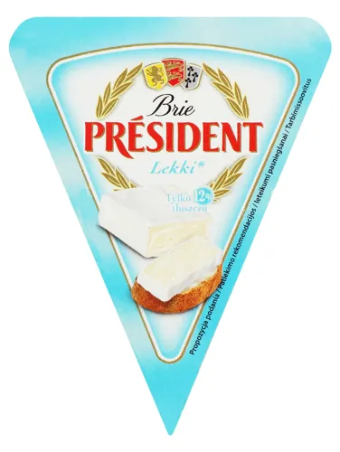 Сир 28% м'який Bri Lekki President к/у 125г