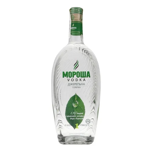Горілка 1л 40% Джерельна Мороша пл