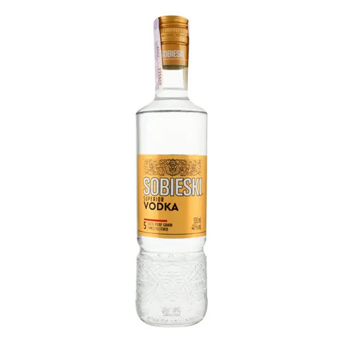 Горілка 0.5л 40% Superior Sobieski пл
