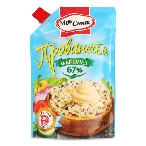Майонез Вищого Ґатунку 67% Провансаль, 270г