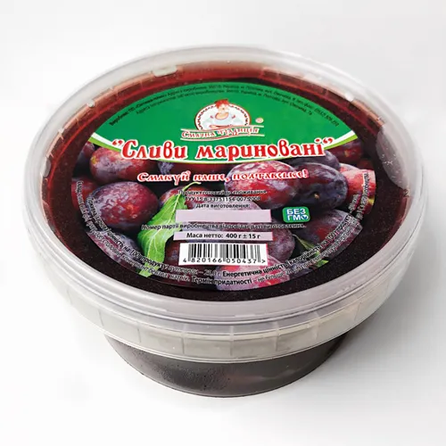 Сливи Смачна традиція мариновані, 400г