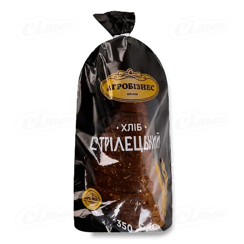 Хліб Агробізнес Стрілецький нарізний, 0,35кг