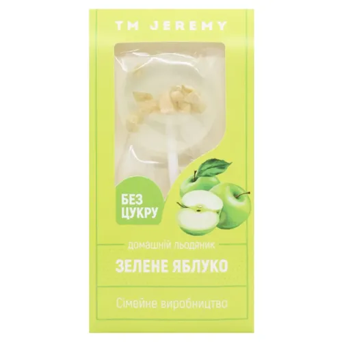 Льодяник Jeremy зі смаком яблука 10г