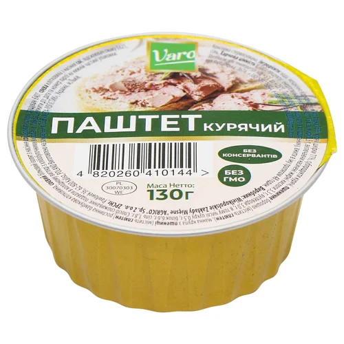 Паштет Varo курячий 130г