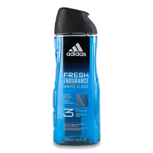 Гель для Душу Чоловічий 3в1 Fresh Endurance Adidas, 400мл