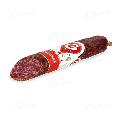 Ковбаса Глобинський МК «Глобинська» сиров'ялена вищого ґатунку, кг