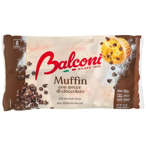 Мафін Balconi з шоколадом 240г