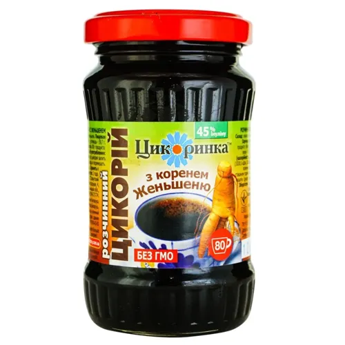 Цикорій Цикоринка розчинний з женьшенем 200г