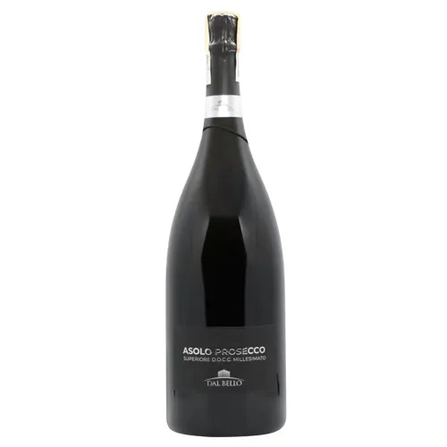 Вино ігристе Dal Bello Asolo Prosecco DOCG Brut Millesimato біле брют 11% 1,5л