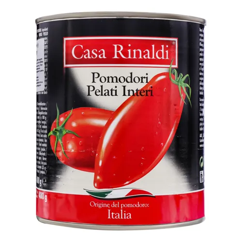 Томати очищені у власному соку Casa Rinaldi 800г
