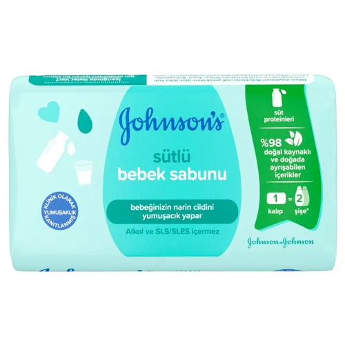 Мило дитяче Johnson's з екстрактом натурального молока 90г