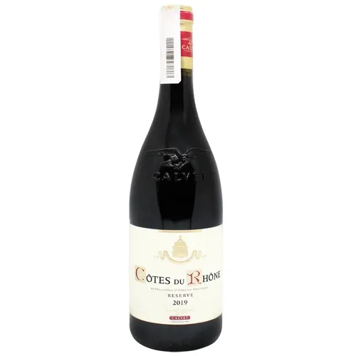 Вино Calvet Cotes du Rhone Reserve червоне сухе 13% 0,75л
